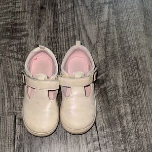 2/$5- Stride Rite Gold Metallic Mary Jane Shoes